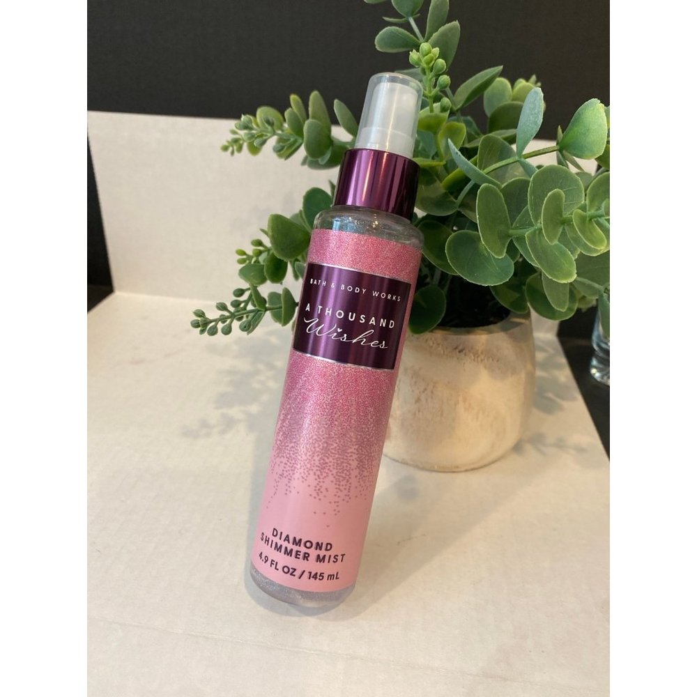 Bath & Body Works “A Thousand Wishes” New Diamond Shimmer Mist
